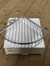 Better Bathrooms Lana Drench Wall Mounted Soap Dish Caddy Basket BSK001 Chrome