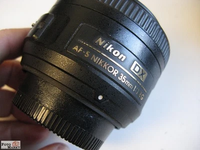 Nikon AF-S DX Nikkor 35 mm 1:1,8 G Objektiv fuer SLR-Kamera mit DX-Sensor - Bild 1 von 4