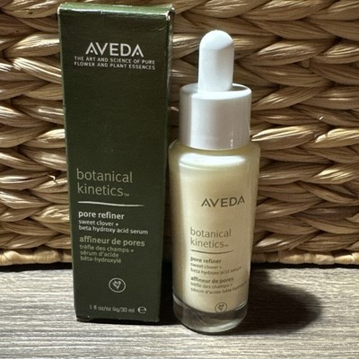 Aveda Botanical Kinetics Pore Refiner Serum 30 ml/1 oz Sweet Clover + BHA NIB