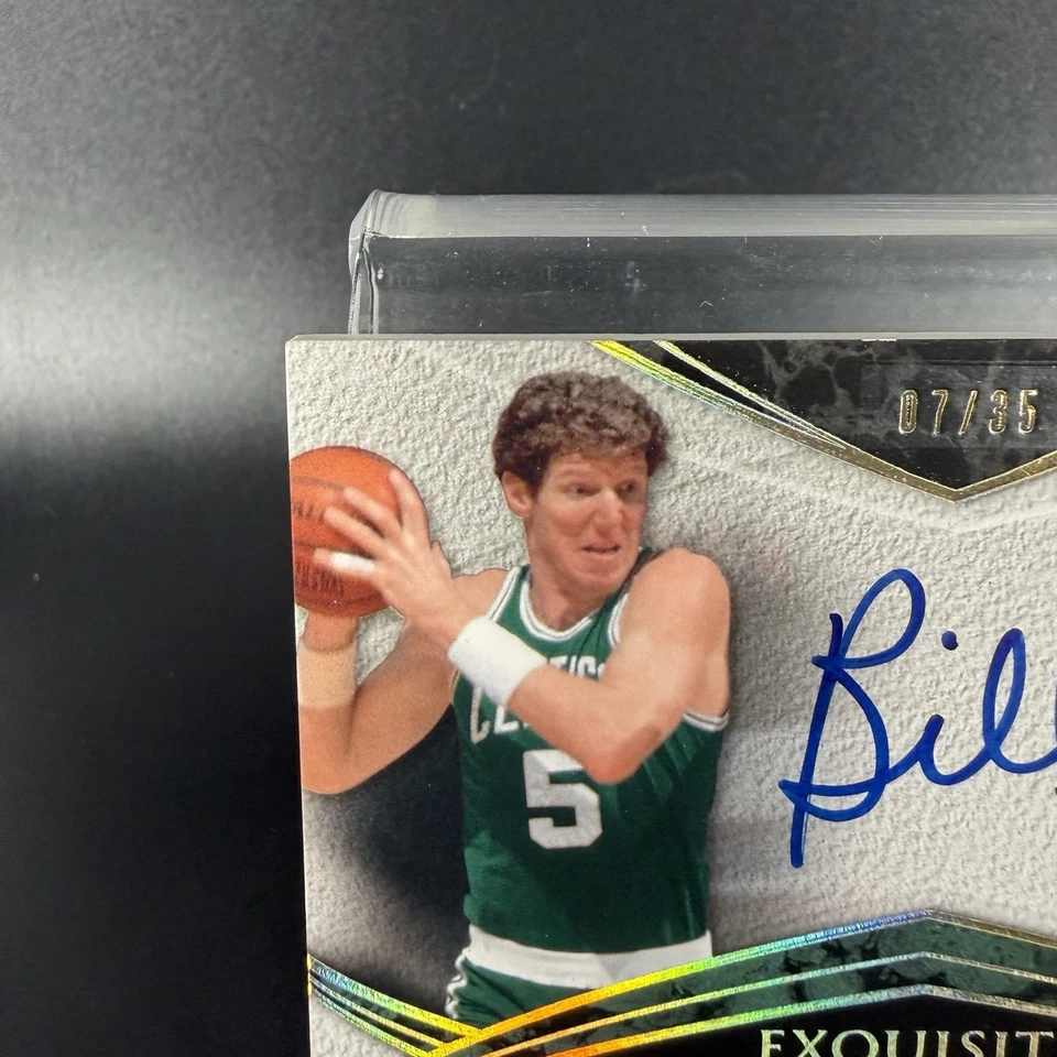 Bill Walton 2008-09 UD Exquisite Collection Auto Autographs /35 - Image 2 of 4