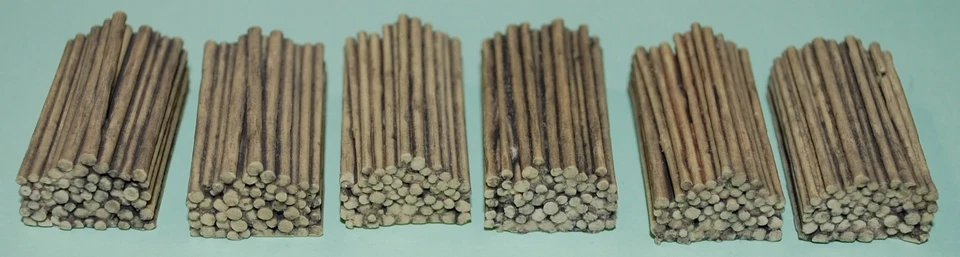 6-Log Loads for display near a lumber mill or on flat or log cars-5/8"w-1-1/4"L - Image 2 of 2