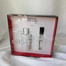 JULIETTE HAS A GUN 2 PCS GIFT SET FOR WOMEN EDP SPRAY 3.3 Oz, EDP PEN 0.25 Oz.