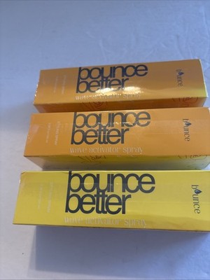 Bounce Hair Styling Bounce Better Wave Activator Spray 3.38oz Exp 09/27. NIB.
