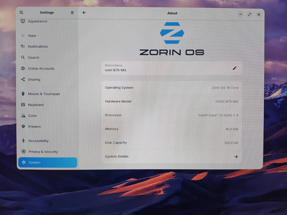 Mini itx desktop 16GB DDR3 128 GB NVME GTX 750 - Image 3 of 3