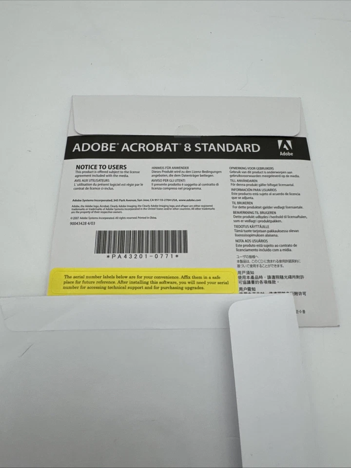 Adobe Acrobat 8 Standard Windows w/ Key - Image 3 of 3