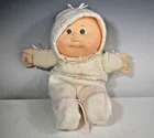 1986 Cabbage Patch Kids Xaiver Roberts Baby Newborn Doll Knit Outfit 12"