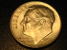 1957-D 90% Silver Roosevelt Head Dime Uncirculated