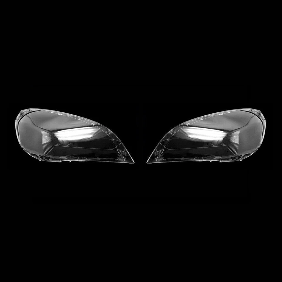 Par de carcasas de cubierta de pantalla de lente de faros aptos para Volvo S60 V60 2011 2012 2013 Foto 2 de 4