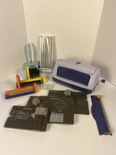 Scrapbook Lot:  Xyron 900, Zutter Binder, Paper Crimpers, Stampin Up Punch Board