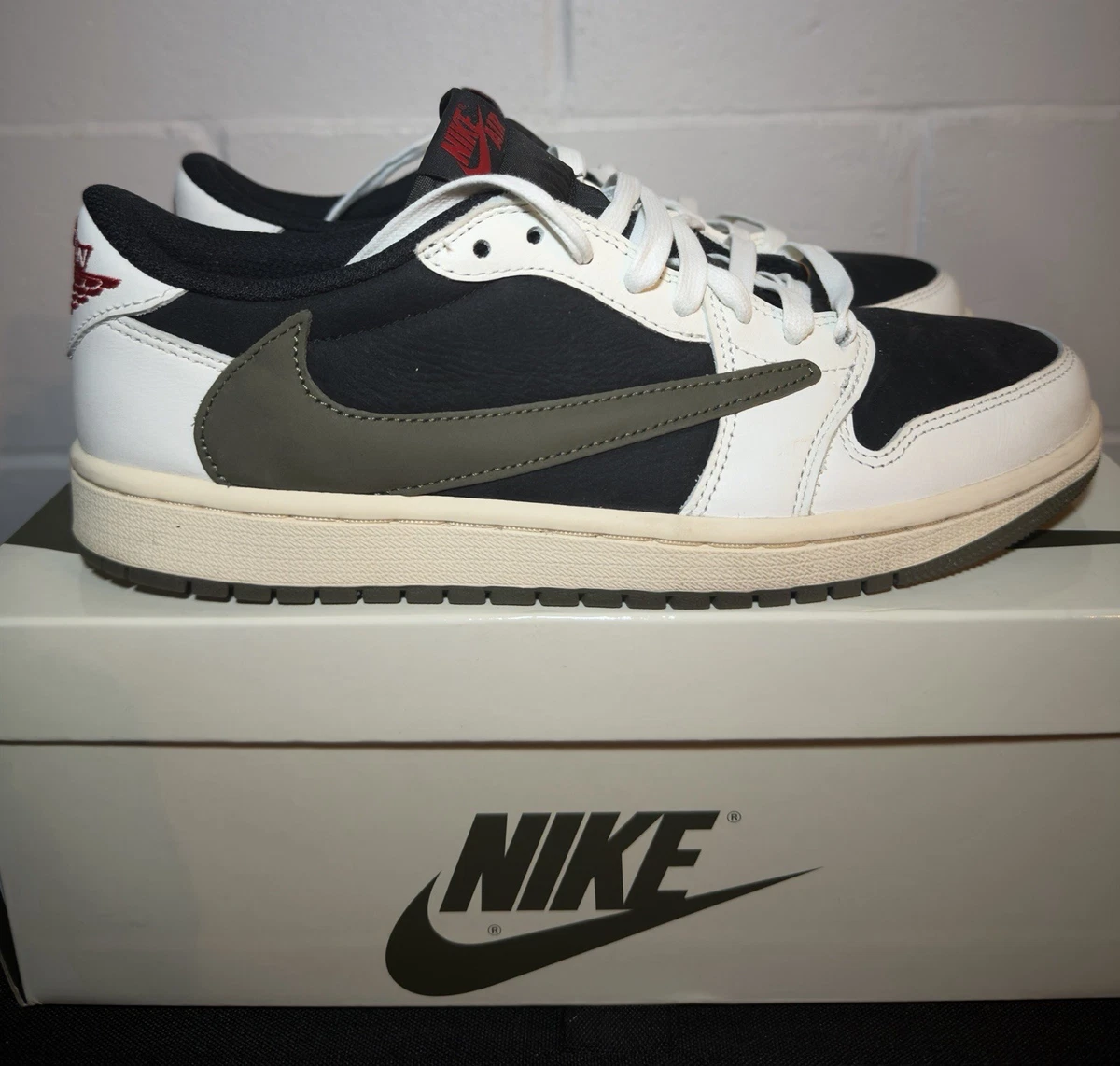 Las mejores ofertas en Jordan 1 Retro OG x Travis Scott Low Olive
