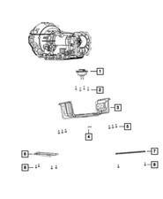 Genuine Mopar Transmission Mount Isolator 681...
