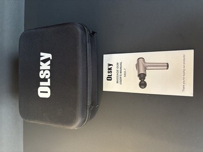 Olsky Massage Gun User's Manual M68-7 with Case