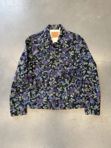 Veste camionneur Supreme Levi’s Floral Roses 2016