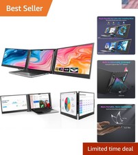 FHD 15.6" Triple Portable Monitor - Ultimate Multi-Screen Experience for Laptops