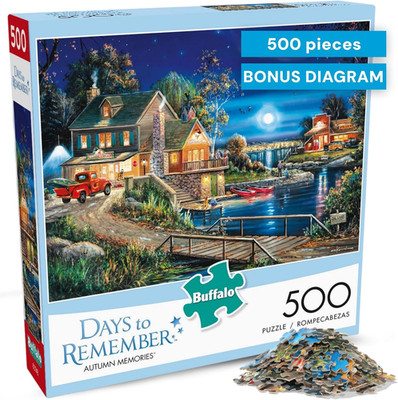 - Days to Remember - Autumn Memories - 500 Piece Jigsaw Puzzle for Adults - Chal