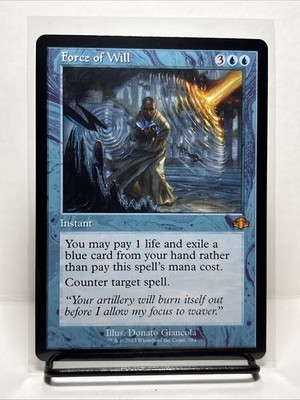Force of Will (Non-foil) [Retro Frame] Dominaria Remastered 284 Mythic MTG