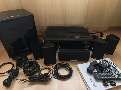 Harman Kardon AVR 161 + HKTS 210/230 Center, 4 Lautsprecher & Subwoofer 5.1 Set