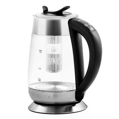 Portable Tea Kettle and Instant Water Heater 1-Cup 1.8 Liter BPA Free 1500-Watts