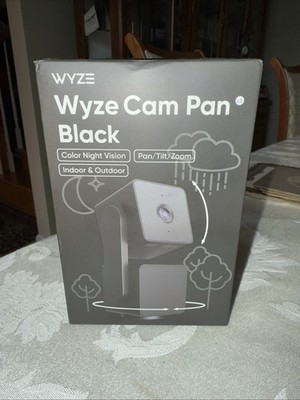 Wyze 2 PkCam Pan v3 Indoor/Outdoor Wifi Pan Zoom Security Camera Model WYZECPAN3