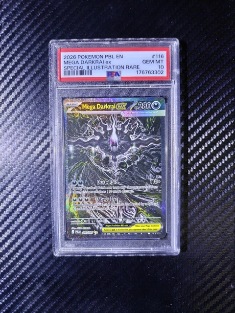 2026 POKEMON PBL EN-PITCH BLACK #116 MEGA DARKRAI ex SPECIAL ILLUSTRATION RARE