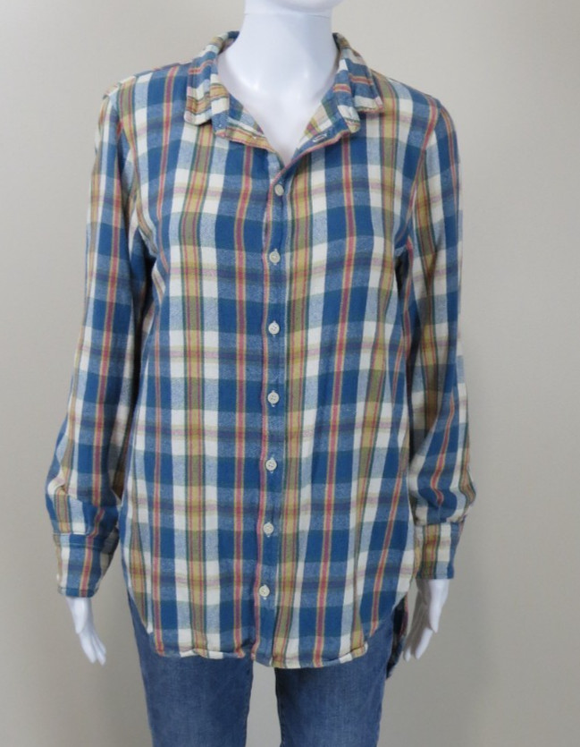 CP Shades Flannel Plaid Shirts (Bundle of 2) Cotton SIZE Small TWO Button Up image 6