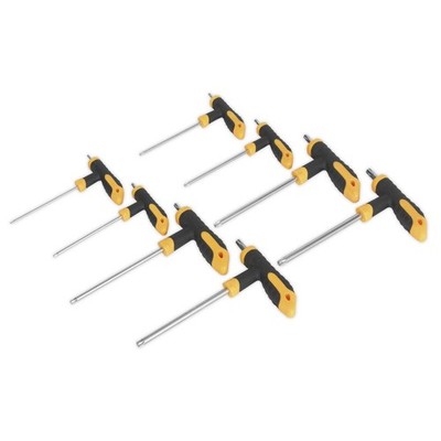 Sealey Siegen T-Griff TRX-Star* Schlüsselsatz 8-teilig S01070