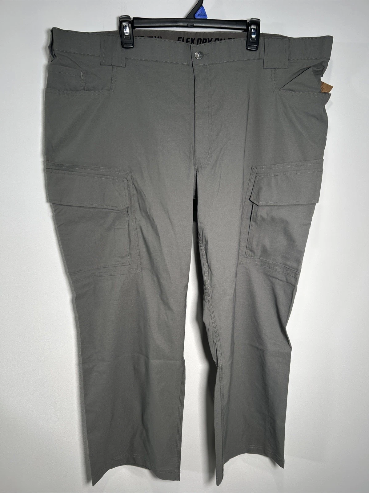 Duluth Trading Flex Dry On The Fly Relaxed Fit Cargo Pants Men 48x30 Hiking NWT