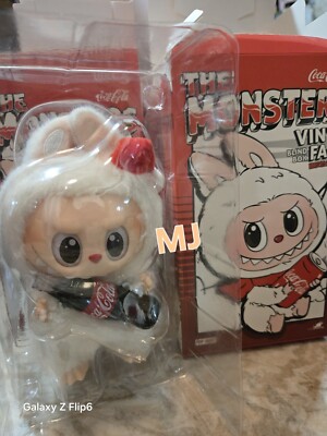 POP MART LABUBU COCA - COLA The Monsters ORIGINAL