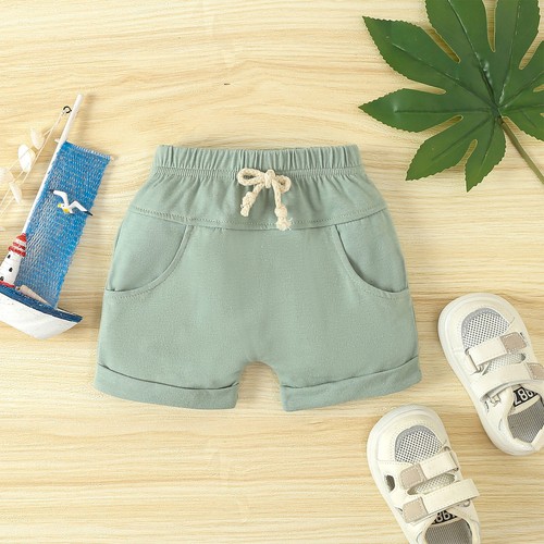 Baby Boys Vest And Shorts Vacation Outfit Set Beach Shirts Holiday Summer 2Pcs - Picture 14 of 25