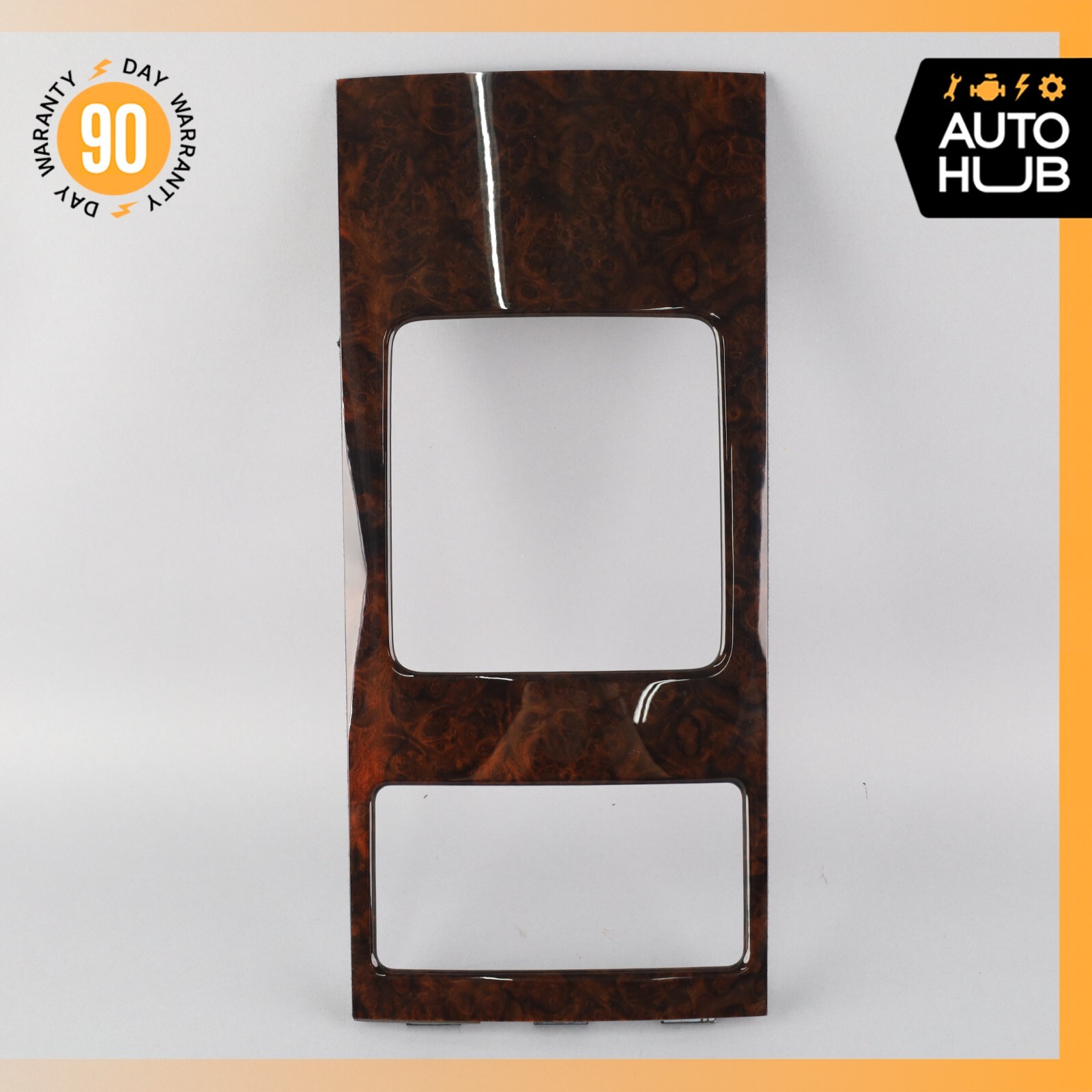 03-10 Bentley Continental GT Coupe Rear Center Console Trim Bezel Wood OEM 53k