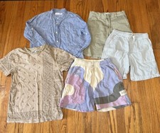5-Piece Zara Boys' Bundle Size 7 2 shirts; 3 pairs of shorts