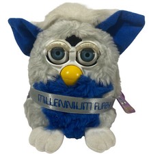 Vintage Furby Millennium 1999 Limited Edition Original Tag Tested Working Tiger