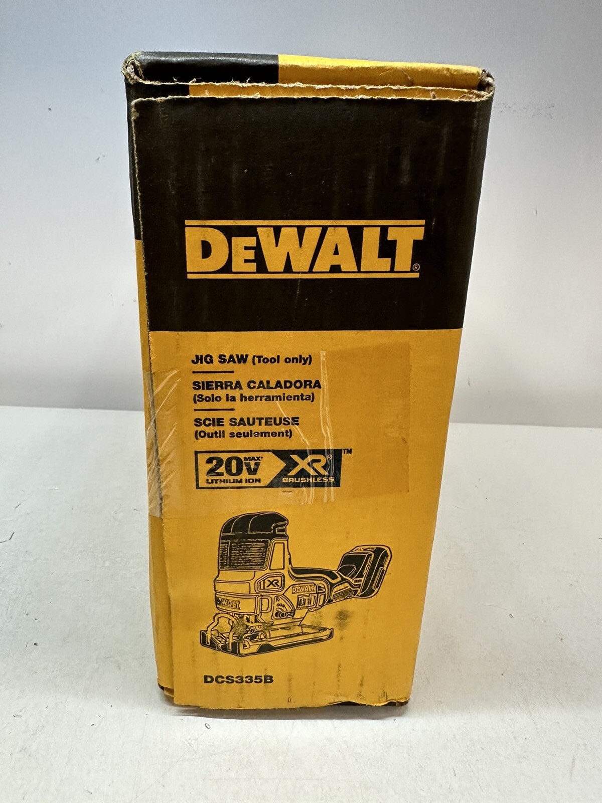 DeWALT 20V MAX XR CORDLESS BARREL GRIP JIG SAW (Tool Only) DCS335B NEW