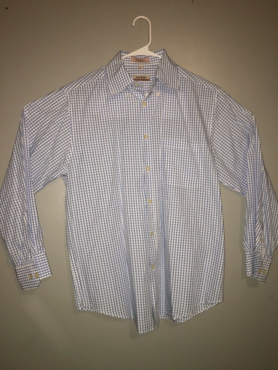Barry Bricken Men's Long Sleeve Button Down Shirt Vintage Large Barry Bricken Men's Long Sleeve Button Down Shirt Vintage Large