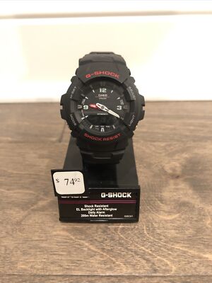 【U1876】G-SHOCK KOBELCO5158 Genuine USA Casio G-Shock Proof Analog Digital Watch 5158 for sale