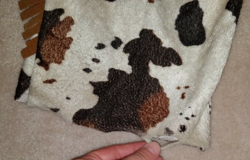 AS IS Gymboree Girls Cowgirl Pants Size 7-8 Halloween Costume Brown Fringe AS IS - Picture 8 of 8