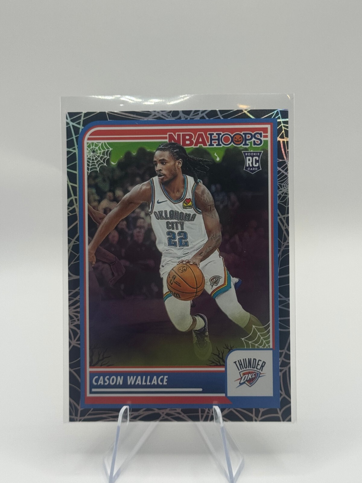 Cason Wallace #76 Webs (RC) 2023-24 Panini Haunted Hoops