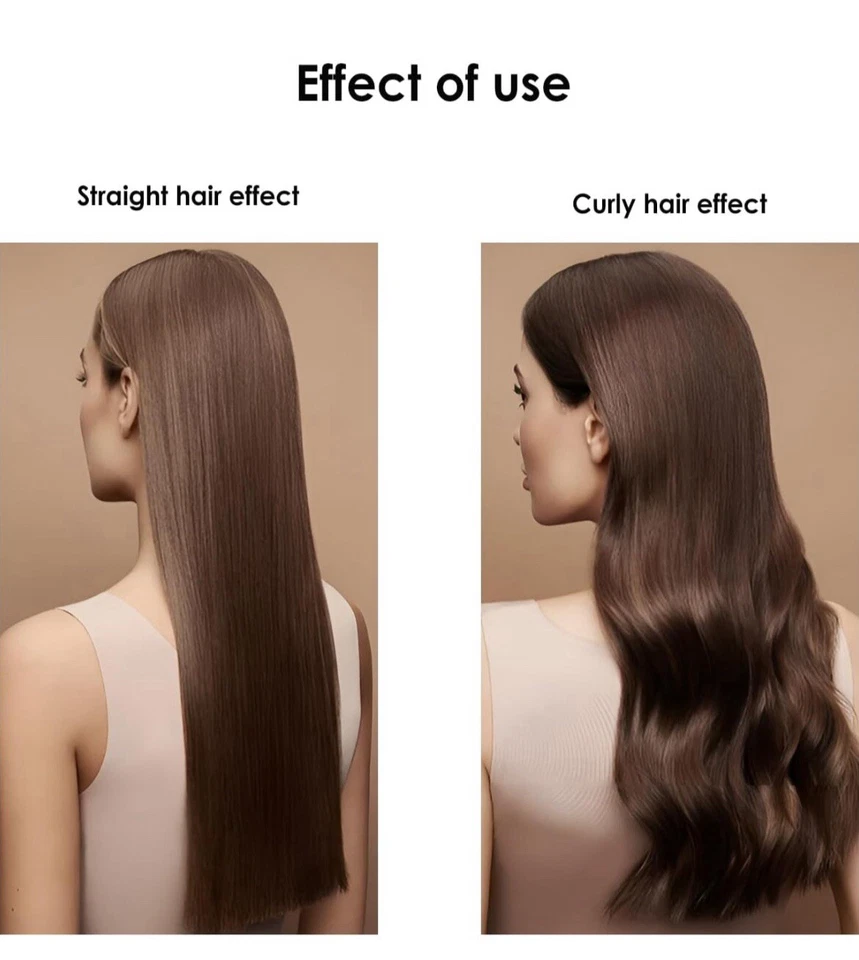 2in1 Hair Straighteners Ceramic Plates Straightener Curler Salon - professional - Image 2 of 4