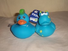NEW, SET OF 2 Rubber Ducks 2.5"