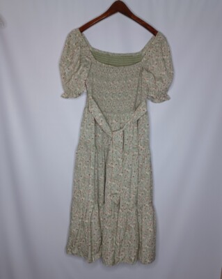 light green cottagecore dress The Green Witch Cottagecore Dress Green Witchery Aesthetic