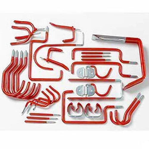 30Pc Storage Hook Set Bike Tool Garage Shed Ladder