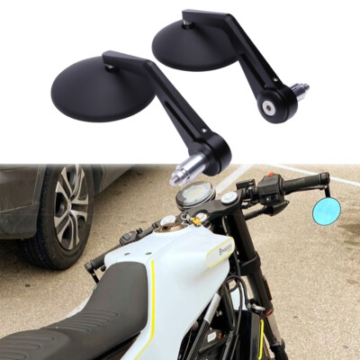 Round Motorcycle 7/8" Bar End Side Mirrors For Suzuki DRZ400 DRZ400SM/S/E DR650 - Foto 12
