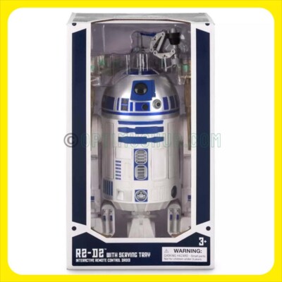 Disney R2-D2 Remote Control Interactive Droid with Serving Tray