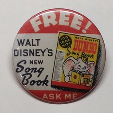Dumbo Vintage Style Fridge Magnet BUY 3, GET 4 FREE MIX  MATCH