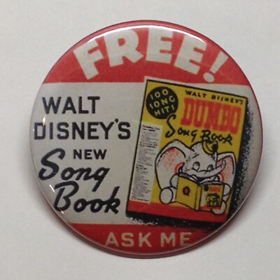 Dumbo Advertising Pocket Mirror Vintage Style