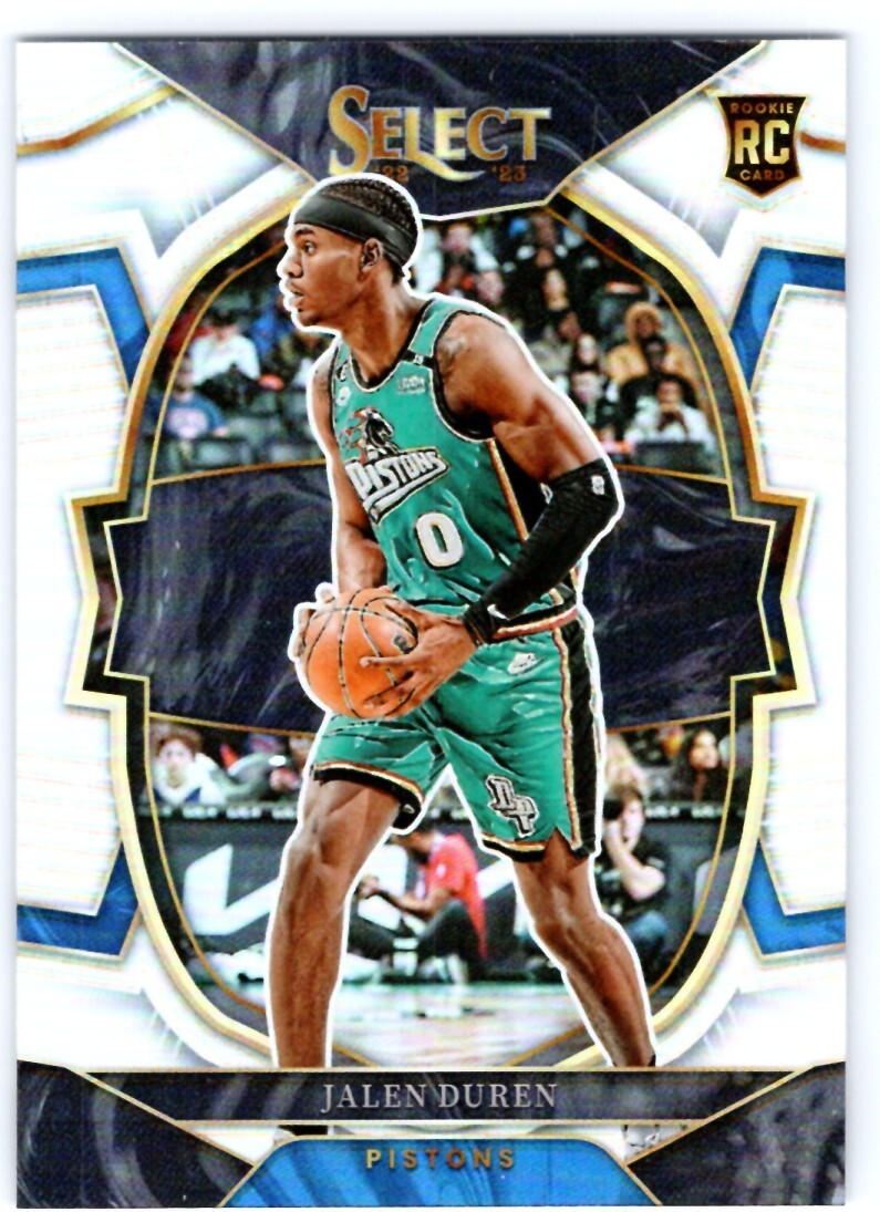 2022-23 Select Basketball Jalen Duren Concourse Silver Prizm