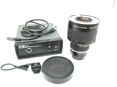 120mm F4 Medical - Nikon MF. Abschließbarer Aluminium Flightcase. 