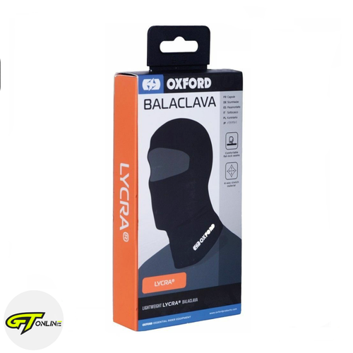 Oxford Motorcycle Balaclava Motorbike Face Mask Scooter Lycra Black