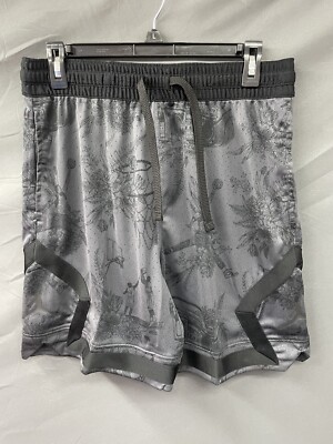 Nike Air Jordan Printed Diamond Dri-FIT Mesh Shorts Black FV8614-010 Men s Sizes