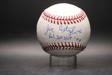 Joe Castiglione Signed World Series Baseball Autograph Auto PSA/DNA AL56730